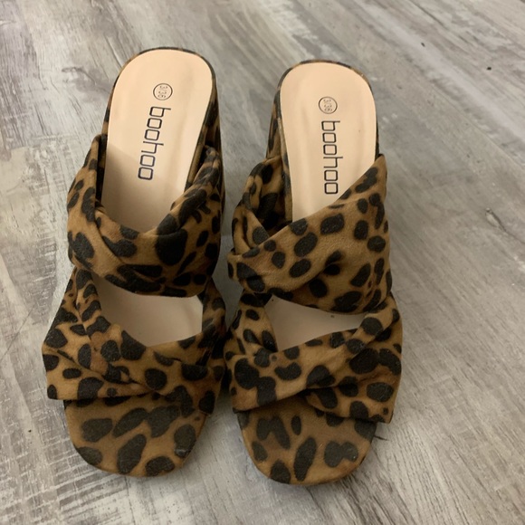 Boohoo Leopard Mules - Picture 4 of 5